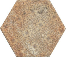 Керамогранит Pompeia Decor Marron 20x24 (0.915) матовый
