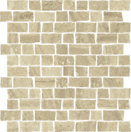 Мозаика Шарм Эдванс Травертино Роу Charme Advance Travertino Mosaico Raw керамогранит 30x30