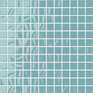 Мозаика 20090 Темари Бирюзовый керамика 29.8х29.8 см Kerama Marazzi глянцевая, рельефная чип 23х23 мм