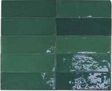 Настенная плитка Safi Emerald (122102) 5,2х16 DNA Tiles глянцевая керамическая