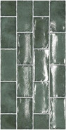 Настенная плитка Altea Pine Green 7,5x15 Equipe глянцевая керамическая 27612