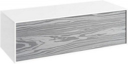 Aqwella Genesis Тумба 100  подвесная, цвет миллениум серый, GEN0310MG