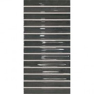 Настенная плитка Flash Bars Cool Graphite 12.5x25 DNA Tiles глянцевая керамическая 133477