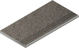 Ступень фронтальная Фумэ Закругленная Грип 30x60 керамогранит антискользящая (grip) 620040000158