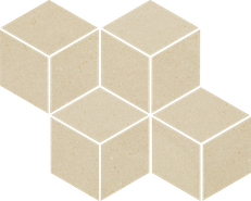 Мозаика Rockstone Beige Mozaika Cięta Mix 20,4x23,8 керамогранит матовая, бежевый 5900144089501