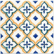 Декор STG/A469/5232 Капри Майолика 20х20 Kerama Marazzi глянцевый керамический