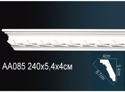 Перфект Карниз потолочный с рисунком AA085F