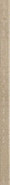 Бордюр 261136 Greek Listello Beige/Oro 4x80 матовый керамогранит