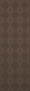 Настенная плитка Flavia 518 Circle Decor Brown керамическая