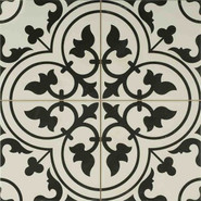 Керамогранит Ledbury Charcoal Black Pre-cut 45x45 Etili Seramik матовый напольный