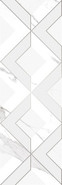 Декор Viva Белый 20х60 Laparet глянцевый керамический х9999281082