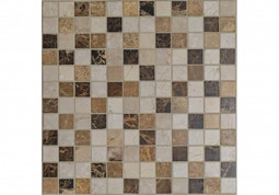 Мозаика Miconos Honed 30.5х30.5 см камень матовая чип 23.8х23.8 мм, бежевый, коричневый