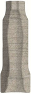 Плинтус SG7322/AGI Угол внутренний Тровазо серый светлый матовый 2.4x8 Kerama Marazzi