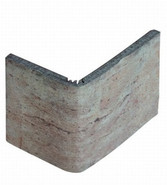 Декор Serenissima and Cir New York Elemento ad "L" Broadway 10x6x14, Угол, матовый керамогранит