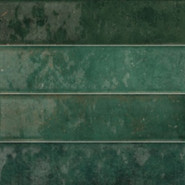 Настенная плитка Green 7,5х30 Mykonos глянцевая керамическая