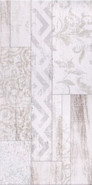 Настенная плитка GT13VG San Remo Белый Геометрия 25х50 Global Tile матовая керамическая