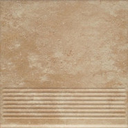 Ступень фронтальная Ilario Beige Stopnica Prosta 30x30 (1,17) клинкер матовая Paradyz Ceramika 72179