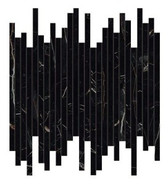 Мозаика Marvel Black Atlantis Line Lapp (AOU6) 30,5x26 керамогранит