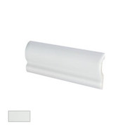 Бордюр Equipe London blanco brillo 5x15 глянцевый керамический