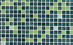 Мозаика Verde - часть 8 2.5x2.5 стекло 31.3х49.5