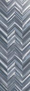 Декор Dec Fold Navy 25х75 керамический