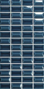 Настенная плитка 3D Bars Diamond Sapphire Gloss 12.5х25 Wow 3d, глянцевая, рельефная (структурированная) керамическая УТ-00048726