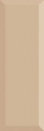 Настенная плитка Monocolor Biselado Brillo Beige 10x30 глянцевая керамическая