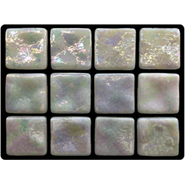 Мозаика Snow 2.5x2.5 стекло 31.3х49.5