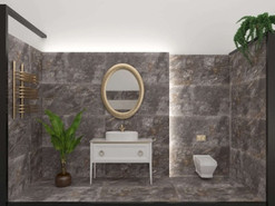 Керамогранит 6012067 Bologna Dark Matt 60х120 Usak Seramik матовый универсальная плитка