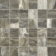 Мозаика Mosaico Gemstone Taupe Rett 4.95x4.95 керамогранит 31.6x31.6