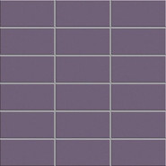 Мозаика Open Space Pirrotina керамика 30х30 см Appiani полуматовая чип 50х100 мм, сиреневый OPS 2011