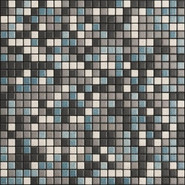 Мозаика Mix Standard New Beat Generation 1 керамика 30х30 см Appiani матовая чип 12х12 мм, бежевый, коричневый, синий XNBG 401