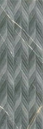 Настенная плитка 3197 Minoos Dark Rustic Blue 43х107 Sina Tile глянцевая керамическая УТ000030463