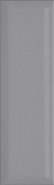 Настенная плитка 9015 Аккорд Серый Тёмный грань 8.5x28.5 Kerama Marazzi глянцевая керамическая