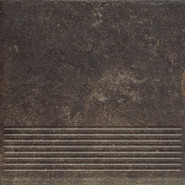 Ступень фронтальная Scandiano Brown Stopnica Prosta 30x30 (1,17) клинкер матовая Paradyz Ceramika 77269