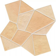 Керамогранит Gaudi Sand 25.5х25.5 Wow Trencadis матовый напольная плитка УТ-00048740