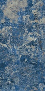 Керамогранит Bijoux Sodalite Bleu Glossy 6mm 60x120 универсальный полированный