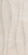 Настенная плитка Dual Gres Enya Cream Waves 30x60, глянцевая керамическая