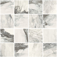 Мозаика Etoile Renoir Mat 6 mm Mos 7,5x7,5 (761819) 30x30 керамогранит матовая серый