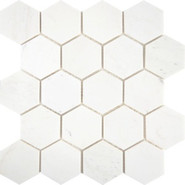 Мозаика Hexagon VMwP 64x74 (305x305x8), натур. мрамор