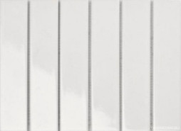 Мозаика Porcelain mosaic Mosaic 4.5x19.5 Y45P701 Белая глянцевая керамогранит 19.5х28.8 см чип 45х195 мм