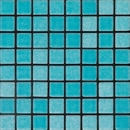 Мозаика Anthologhia Glauca керамика 30х30 см Appiani полуглянцевая чип 25х25 мм, голубой MOS 7035