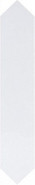Настенная плитка Gradient Crayon White Gloss (109248) 4,3х24,3 Wow глянцевая керамическая