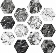 Керамогранит Ebru Shiny Hexa 23,2x26,7 универсальный полированный