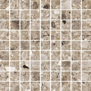 Мозаика K-332/MR/m01/300x300x9 керамогранит Kerranova Terrazzo матовая, бежевый, коричневый