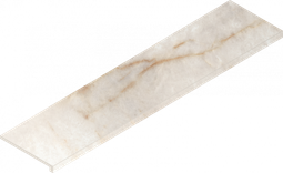 Ступень фронтальная Stellaris Crystal Pure Scalino 33x120 Frontale керамогранит матовая Italon 620070002594