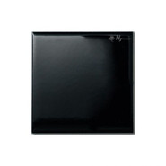 Мозаика FK-106A керамика глянцевая чёрная 10х10 см глянцевая