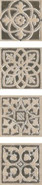 Вставка HGD/A170/SG1550L Парнас Коричневый лаппатированный 9.5*9.5 Kerama Marazzi