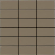 Мозаика Seta Bruno керамика 30х30 см Appiani матовая чип 50х100 мм, коричневый SET 2023