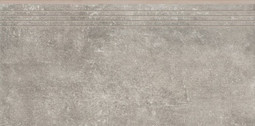 Ступень фронтальная Montego Dust Engraved Stair 79.7x39.7 керамогранит матовая